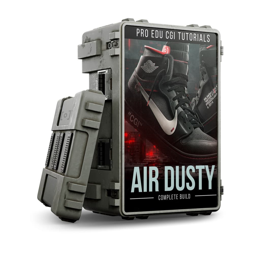 CGI Shoe photography Air Jordan 1 off-white