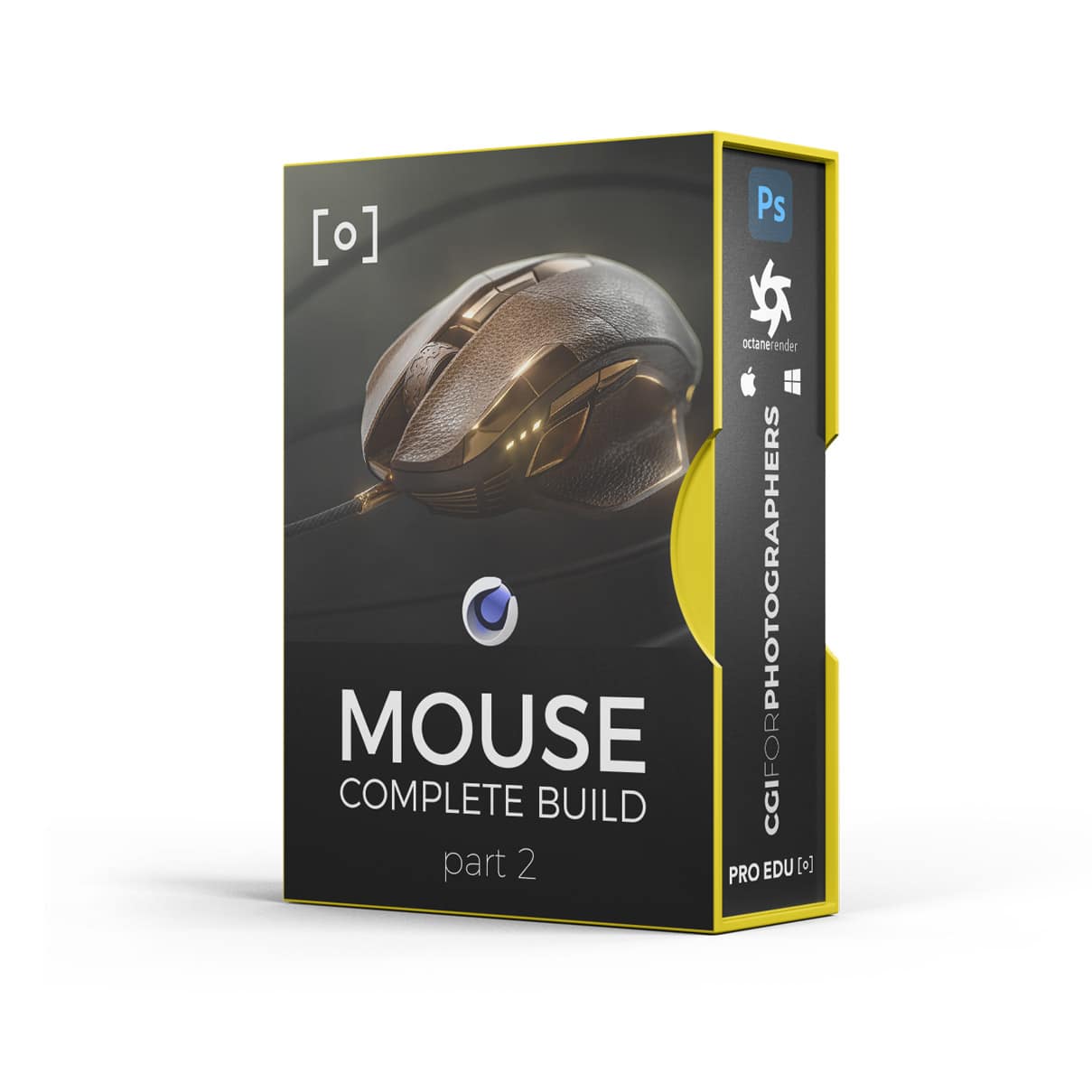 CGI Computer Mouse Rendering Tutorial in Cinema 4D - PRO EDU PRO EDU PRO EDU