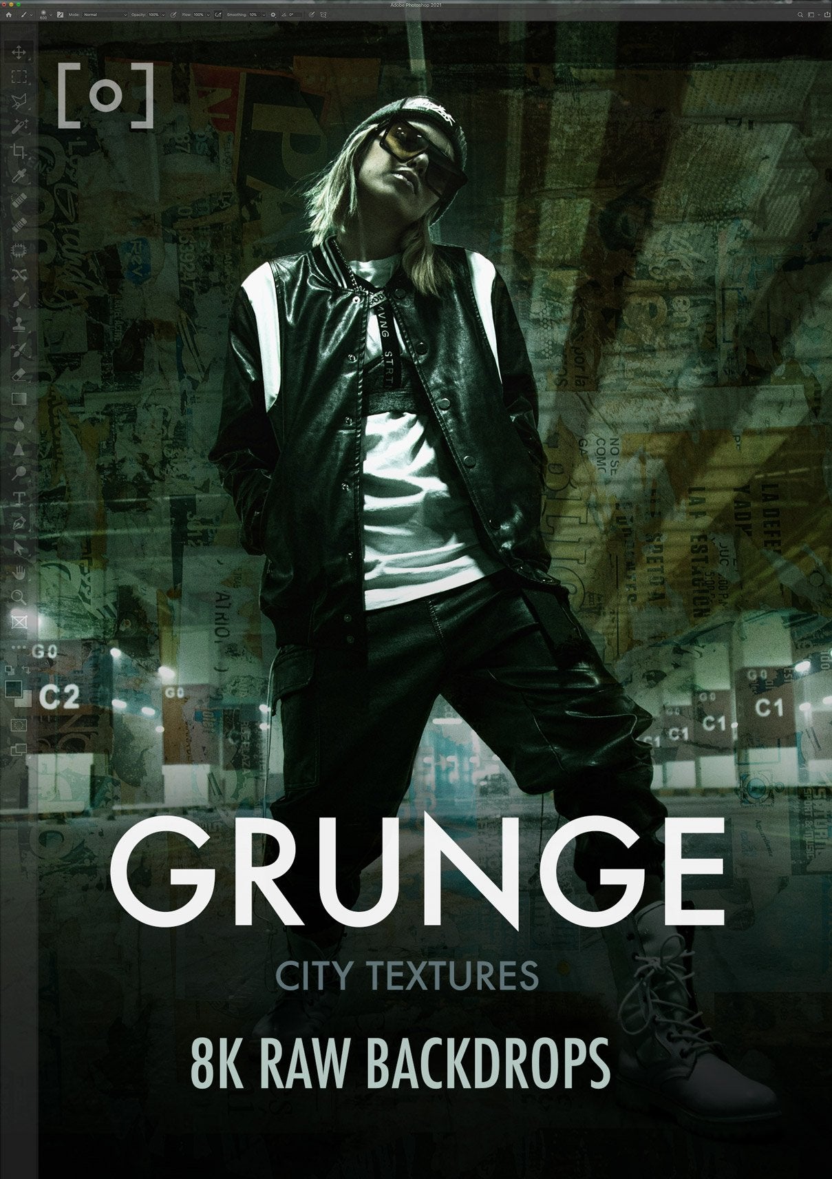 GRUNGE Photoshop Overlays and Digital Backdrops RAW + JPEG - PRO EDU PRO EDU PRO EDU