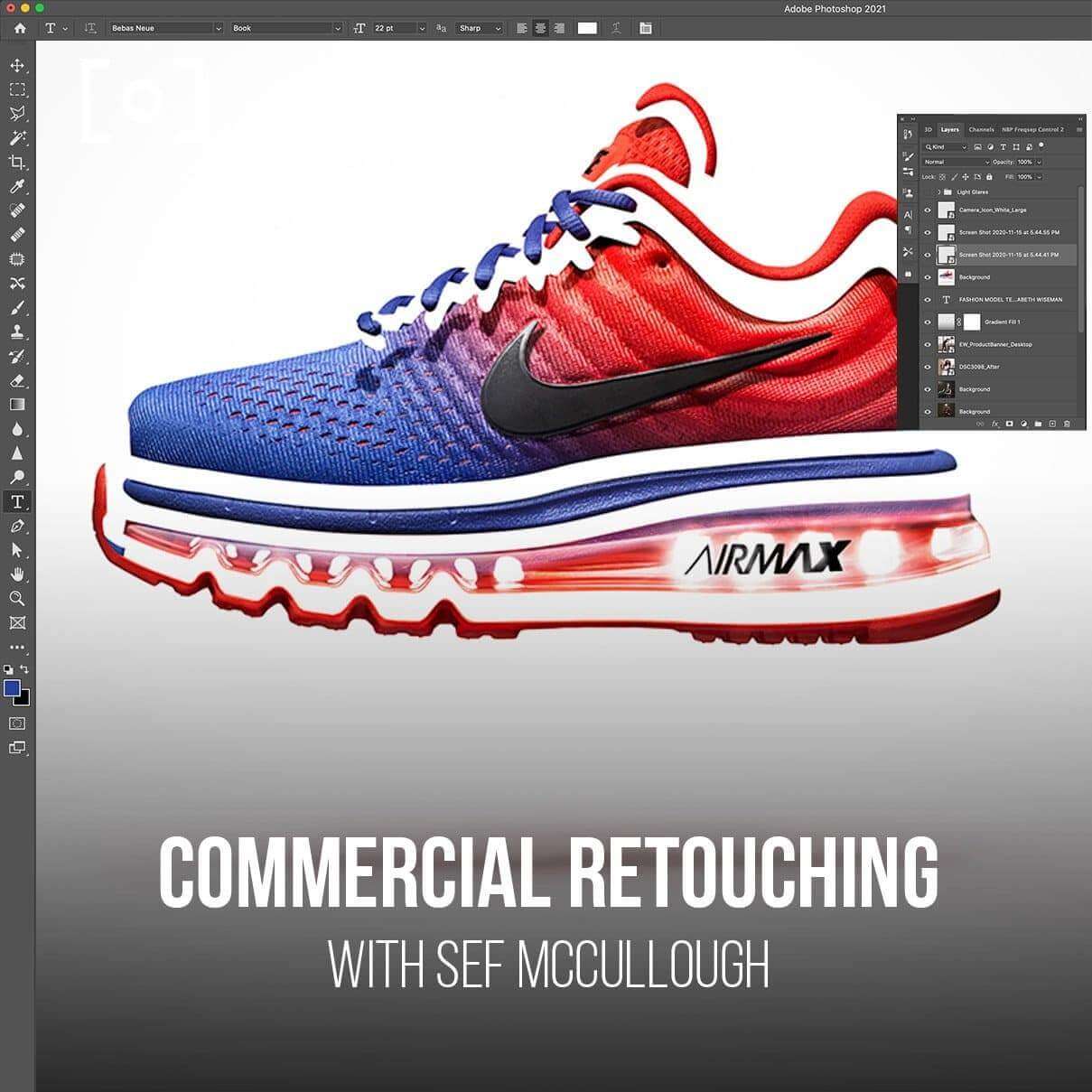 Commercial Products Retouching Photoshop Tutorial - PRO EDU Sef McCullough PRO EDU